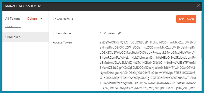 Calling MS Dynamics CRM API from Postman