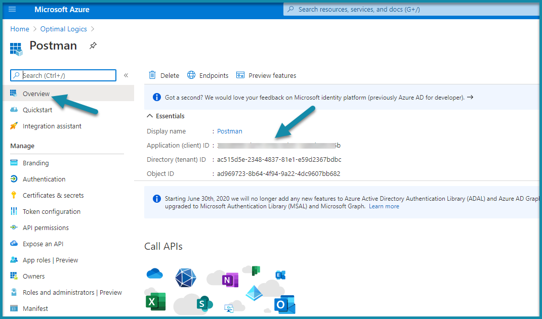 Calling MS Dynamics CRM API from Postman